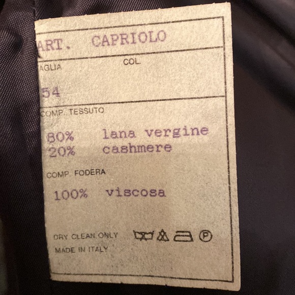 Men’s Cashmere & Wool Coat. - Picture 5 of 5